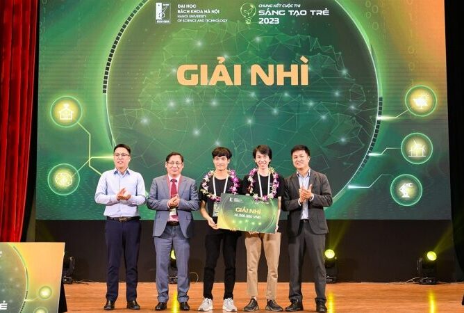 SkyHelper – Xuất sắc đạt giải nhì Cuộc thi Sáng tạo trẻ 2023