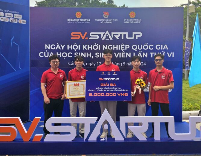 BỘ XÉT NGHIỆM NHANH HIV SỬ DỤNG CÔNG NGHỆ BÁN DẪN – Đạt giải Ba chung cuộc, Cuộc thi “Học sinh, sinh viên với ý tưởng khởi nghiệp