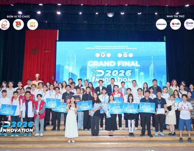 CHUNG KẾT P-INNOVATION 2026 – THÚC ĐẨY SINH VIÊN PHÁT TRIỂN SẢN PHẨM CÔNG NGHỆ