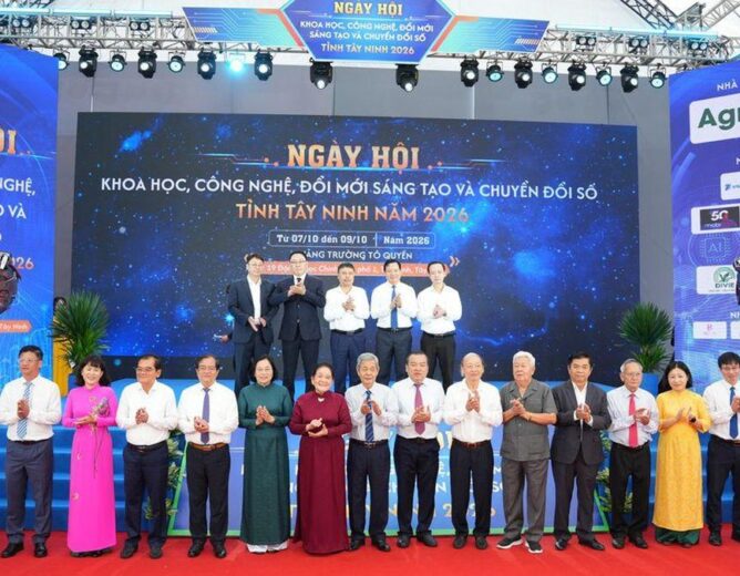 Khoảng 200 gian hàng tại Ngày hội Khoa học, Công nghệ, Đổi mới sáng tạo và Chuyển đổi số Tây Ninh
